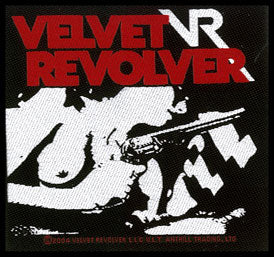 Velvet Revolver Girl with gun Woven Patche