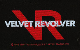 Velvet Revolver Logo Woven Patche