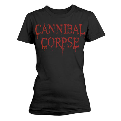 DRIPPING LOGO - Womens Tops (CANNIBAL CORPSE)