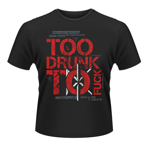 TOO DRUNK TO FUCK - Mens Tshirts (DEAD KENNEDYS)