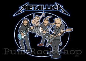 Metallica Metallica  Band postcard Postcard