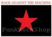 Rage Against the Machine Red Star Postcard