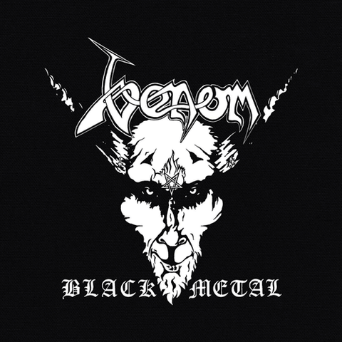 Venom - Black Metal Printed Patch