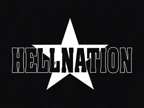 Hellnation - Star Printed Patch