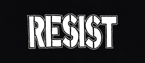 Resist - Logo Printed Patch