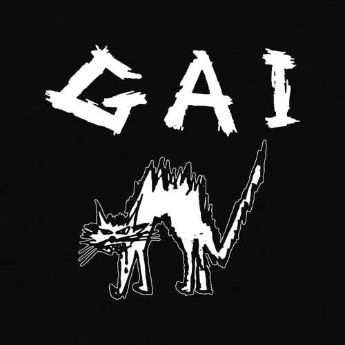 GAI - Cat Printed Patch – Punk Rock Shop