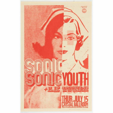 Sonic Youth - Gig Poster