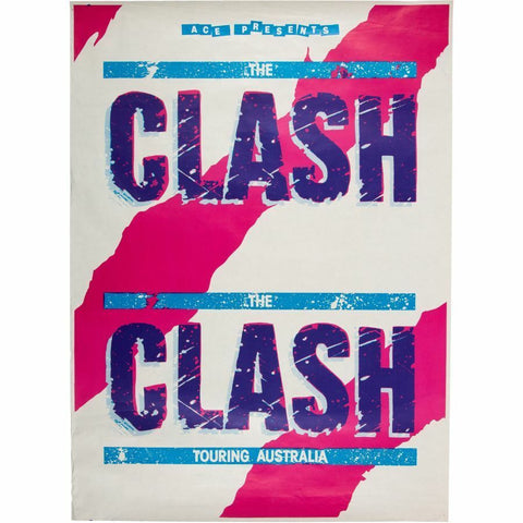 Clash - Australia Gig Poster