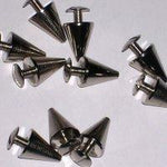 Various Clothing Small Cones Studs in a pack of 10 Stud