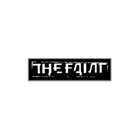 The Faint Logo Sticker