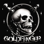 Goldfinger Space Skull Sticker