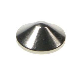 Various Punk Small Conical with screw thread Pack of 10 Stud