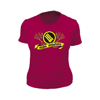 Strike Anywhere Lions Ladies T-shirt