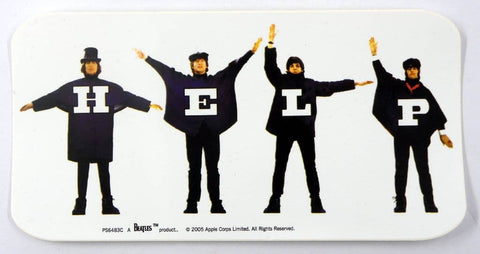 The Beatles - Help Sticker