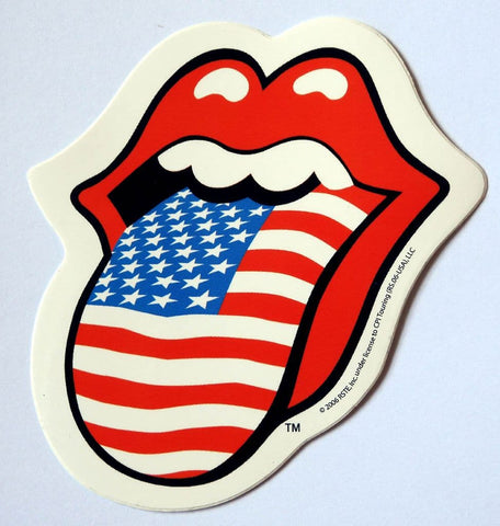 Rolling Stones - America Tongue Sticker