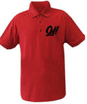 Red Polo Oi Logo Polo Top