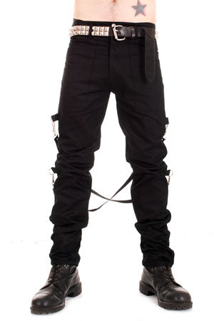 Tiger Of London - Black Cotton UK Bondage CCF-703 Mens Trouser – Punk Rock  Shop