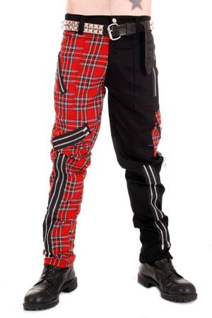 Punk Rock Metal Pants Men Pockets Loose Black Color Straight High Street  Style Autumn Spring - Casual Pants - AliExpress