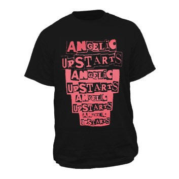 Angelic Upstarts Logo Cascade T-shirt