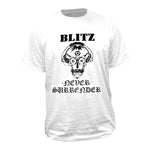 Blitz Never Surrender White T-shirt