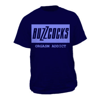 Buzzcocks Blue Orgasm Addict T-shirt