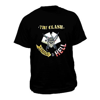 Clash Straight To Hell Black Mens Tshirt