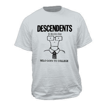 Descendents Milo Goes To College Grey Mens Tshirt