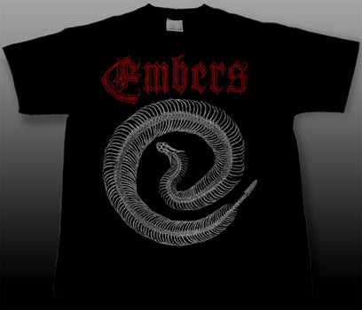 Embers Snake Skeleton T-shirt