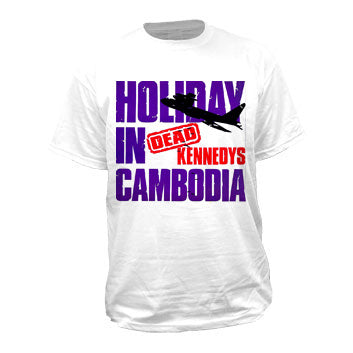 Dead Kennedys Holiday In Cambodia Big Print Mens Tshirt