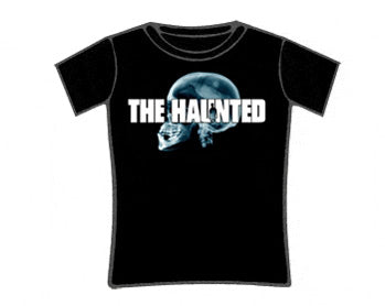The Haunted X-Ray Skull ladies T-Shirt T-shirt