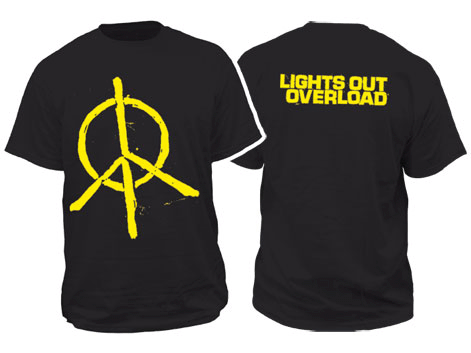 Lights Out Peace T-shirt