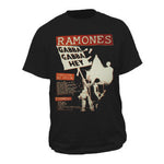 Ramones Gabba Gabba Hey Set List Mens Tshirt