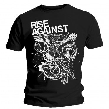 Rise Against Dragon Mens Tshirt