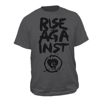 Rise Against Bulleseye Grey T-shirt